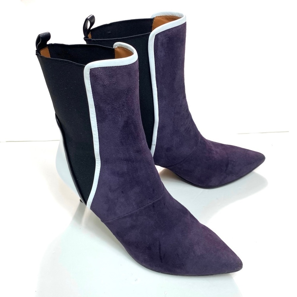 & Other Stories Color-Block Suede Pointed Toe Kit… - image 8